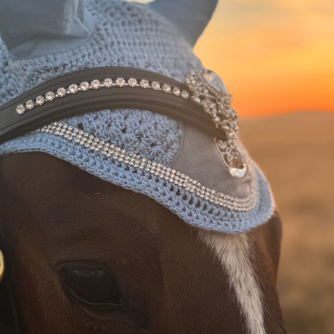 Royal Silver Ultra Bling Horse Browband