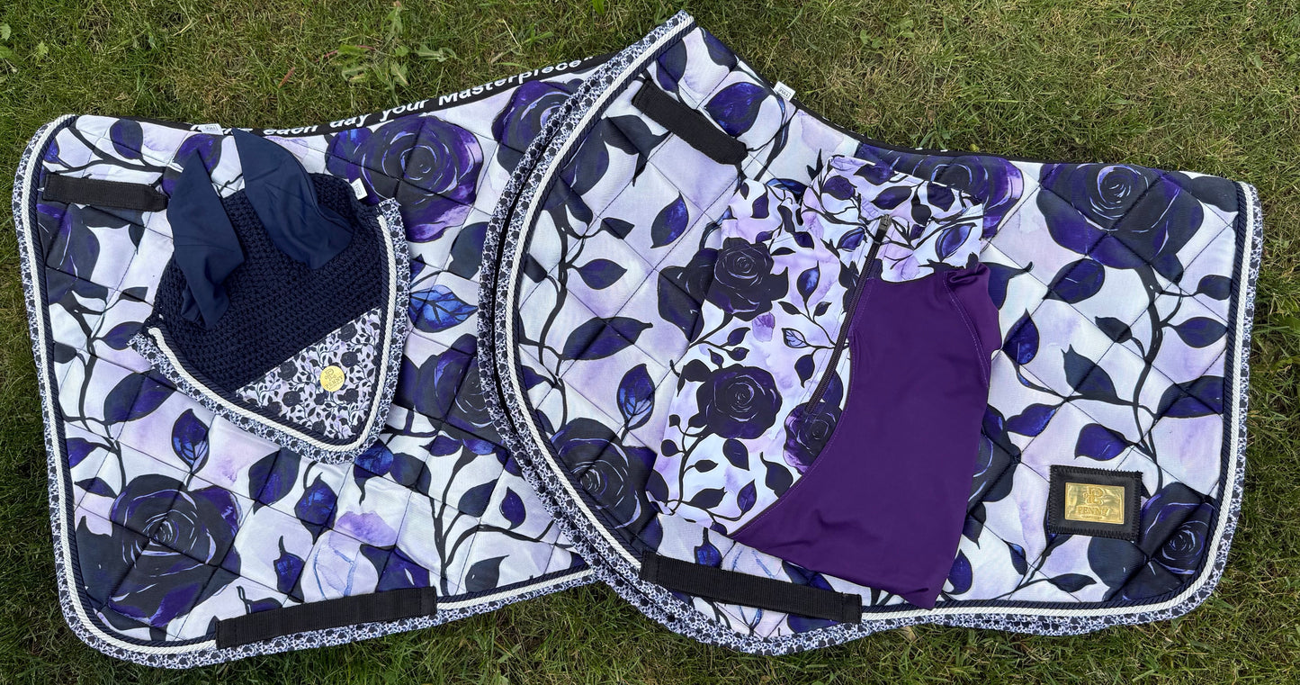 Gothic Rose Sun Shirt Quarter Zip