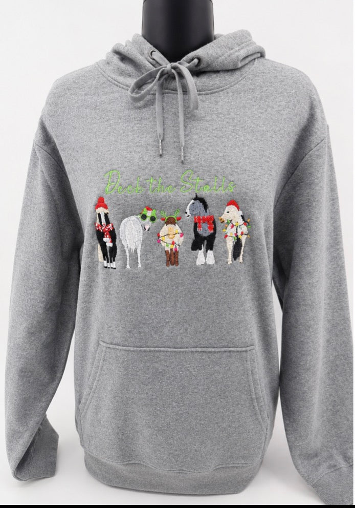 Deck the Stalls Christmas Sweatshirt