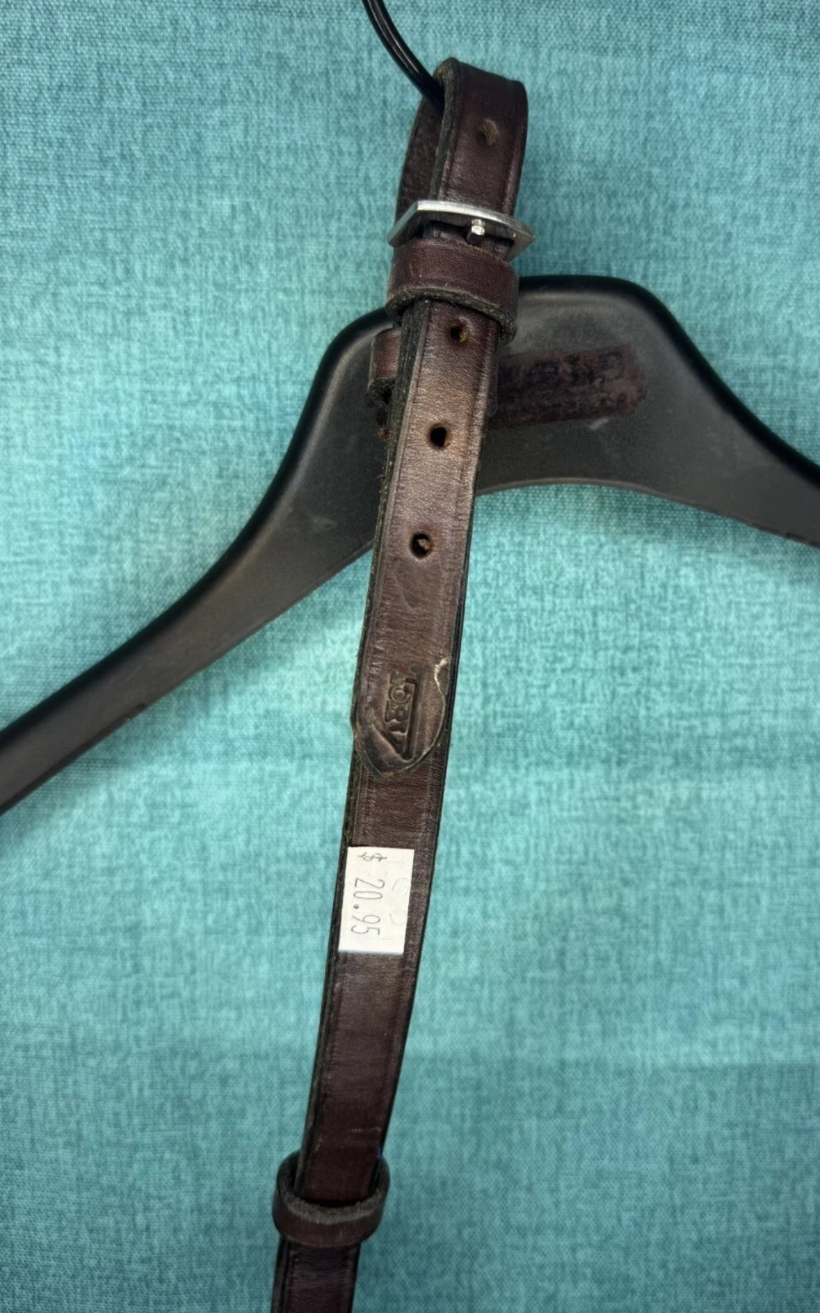 NEW Tory Leather Flat Grab Strap for English Saddles in Havana