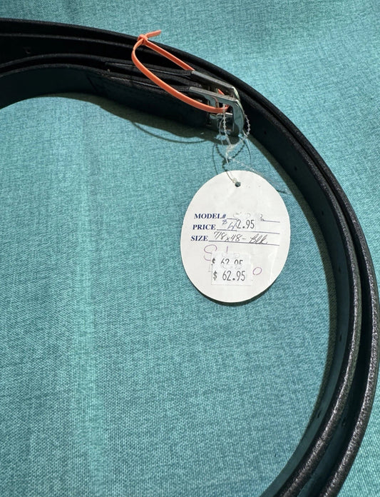 Blue Ribbon 6172 Black Stirrup Leather 7/8"X48"