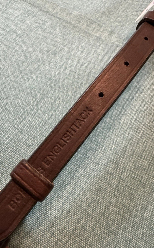 NEW Bobby’s English Tack Full Size Brown Bradoon Hanger