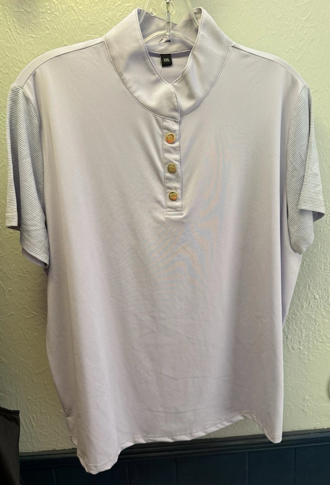 HKM Lavender Bay Shirt XXLarge – Lavender – Equestrian Top