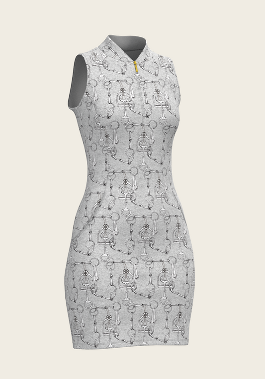 Melange Bits Golf Dress