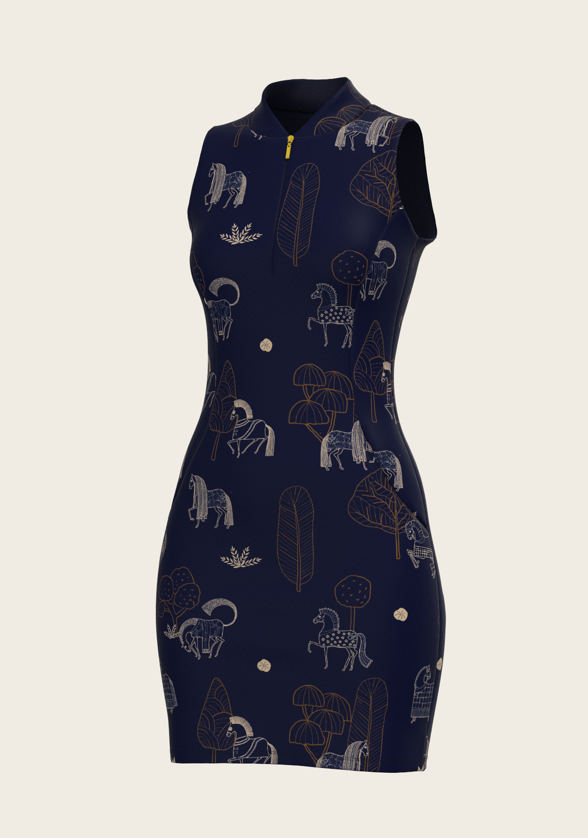 Navy Magic Golf Dress