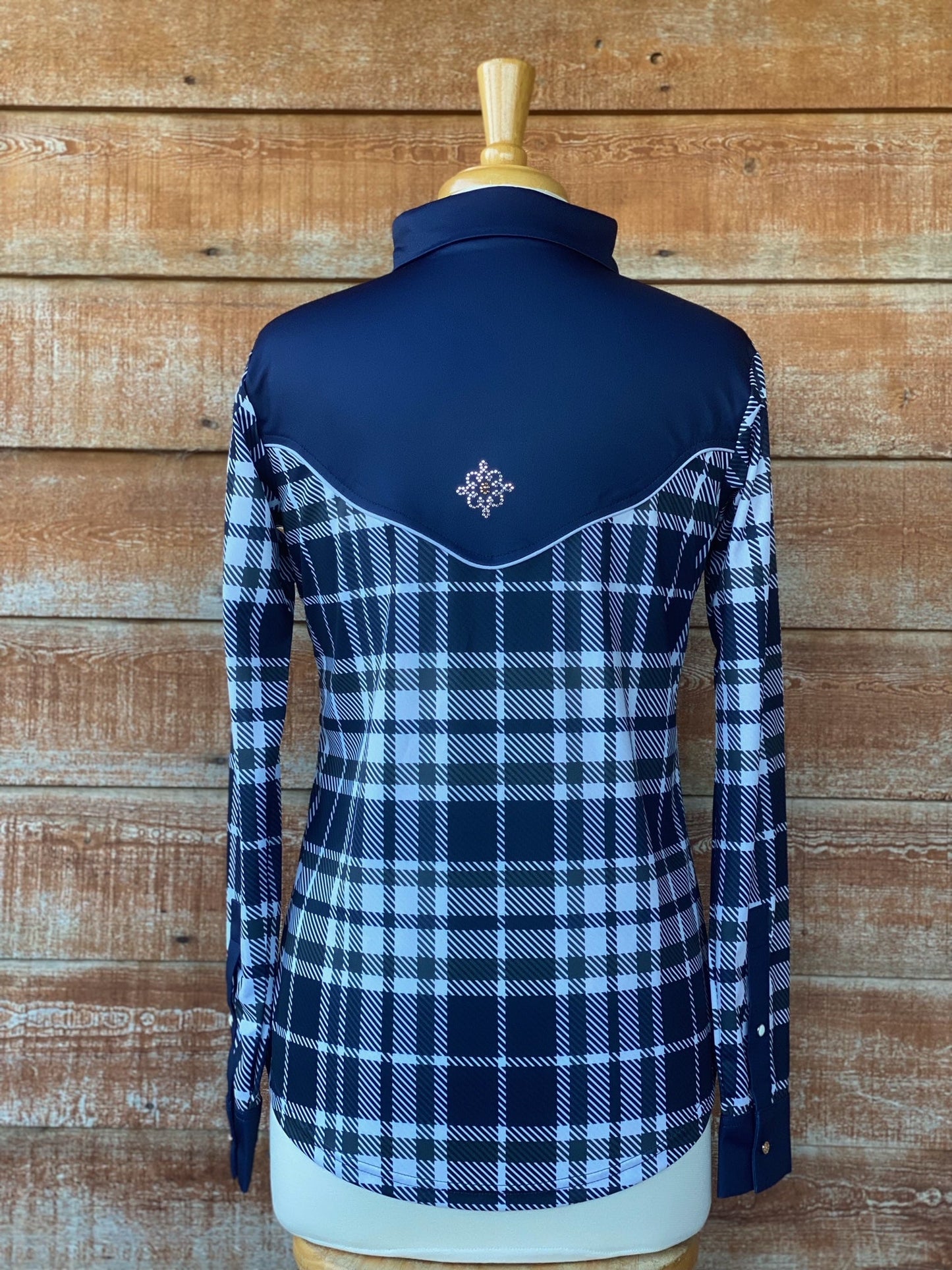 Lakota Tweed Ladies Western Style Shirt WS3001