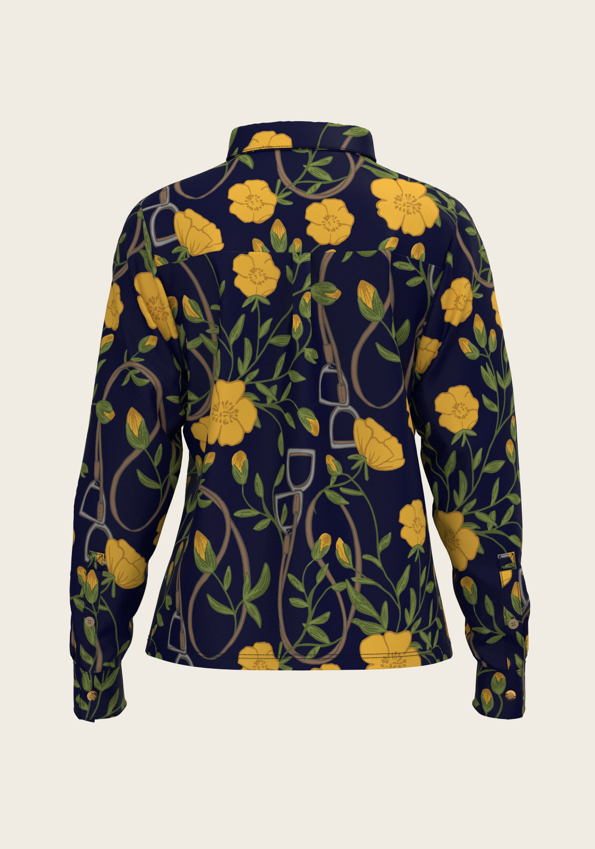 Navy Stirrups Ladies Loose Fitting S