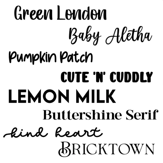 5 Pack Treat & Container Combo - Customizable