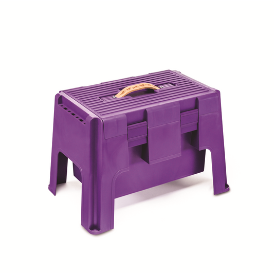 KD-164 Grooming Stool – All-in-One Step Stool & Storage for Equestrians