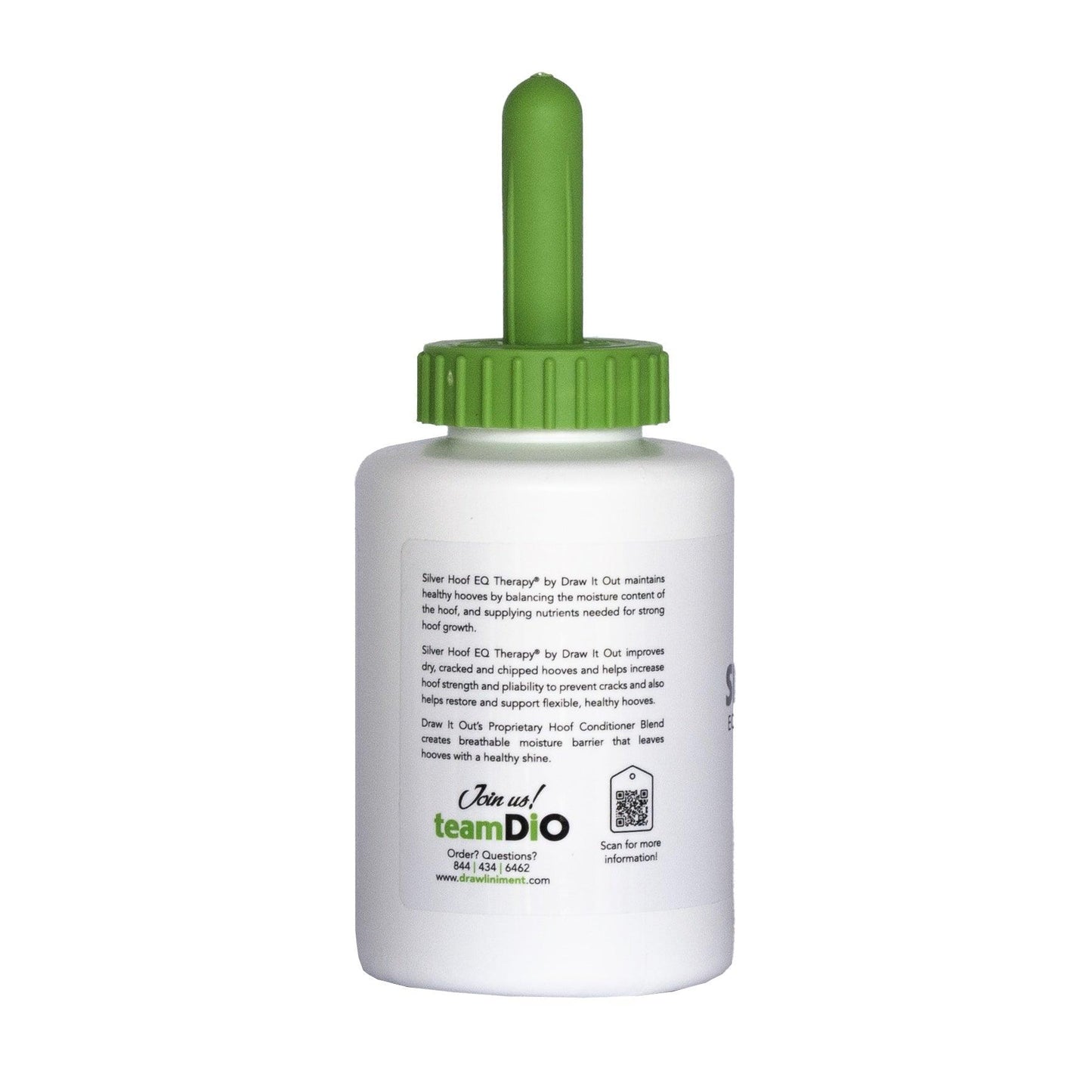 Silver Hoof EQ Therapy® | Hoof Strengthener & Infection Defense by Draw It Out®