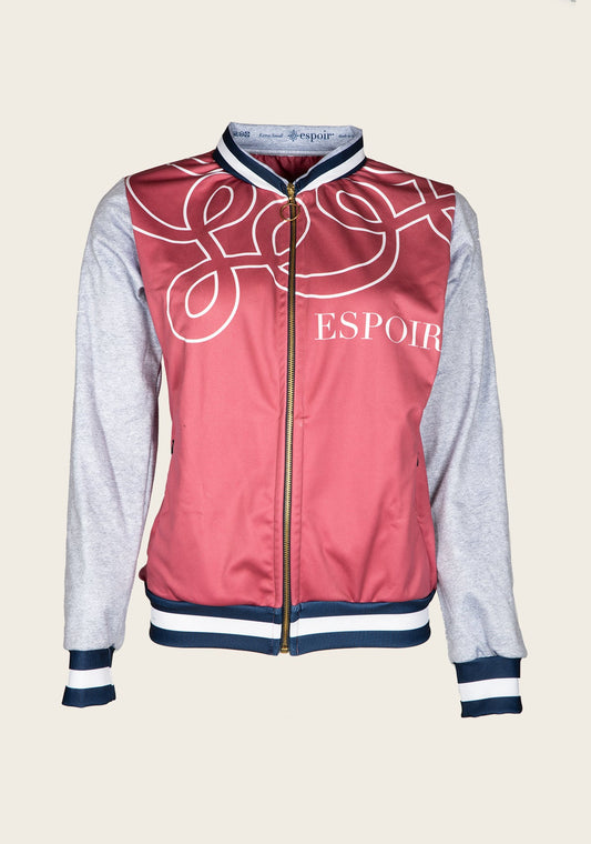 ON SALE !!!Espoir Dirty Pink SPORT Bomber Jacket