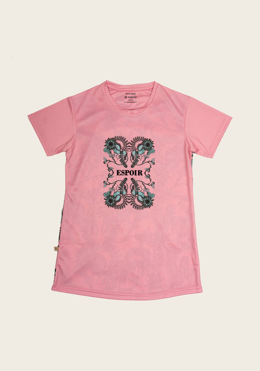 Mint Magic on Pink T-Shirt