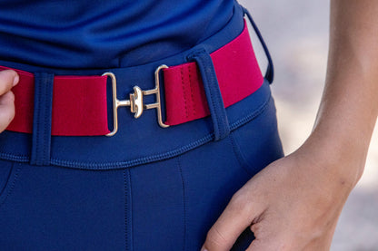 1.5” silver surcingle buckle belt buckle