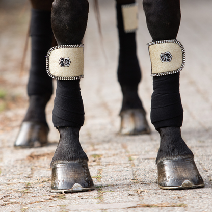 Champagne Polo Wraps