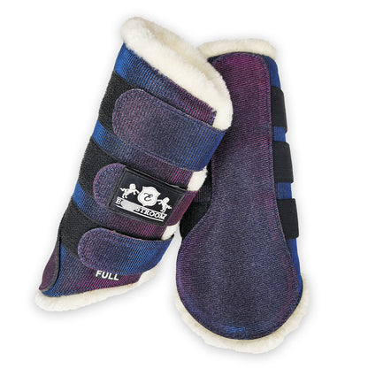 Ultraviolet Brushing Boots