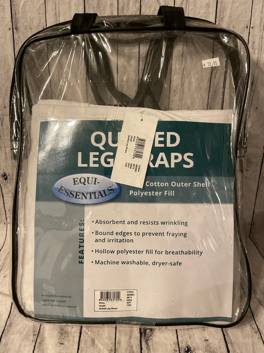 Equi Essentials Cotton Quilted Leg Wraps 10" X 30"
