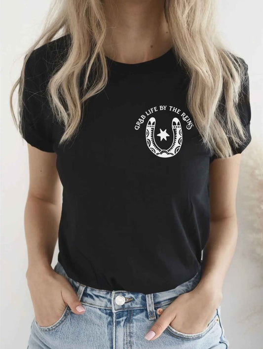 Grab Life by the Reins Tee