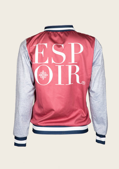 ON SALE !!!Espoir Dirty Pink SPORT Bomber Jacket