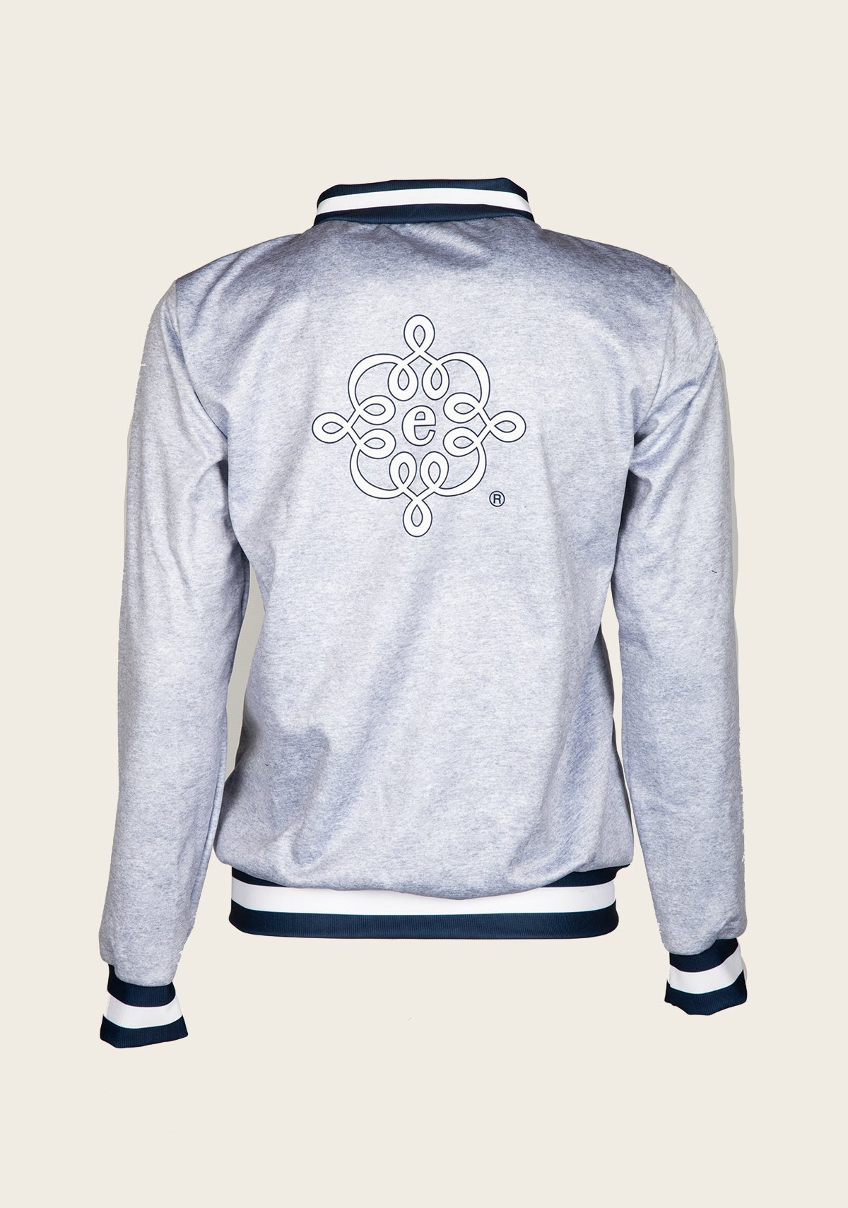 On SALE!!!  Espoir Melange Grey SPORT Bomber Jacket