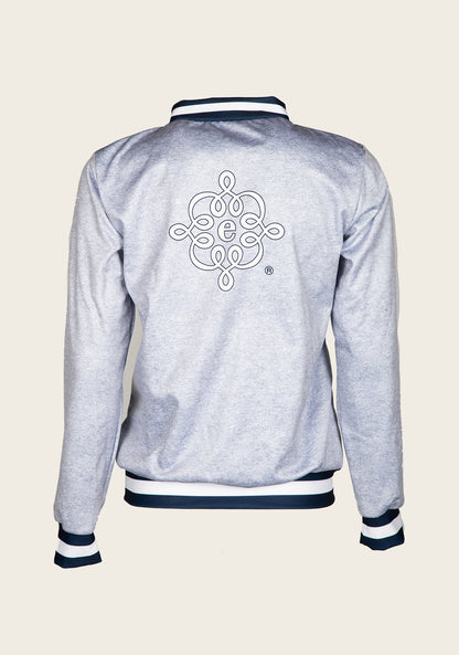 On SALE!!!  Espoir Melange Grey SPORT Bomber Jacket