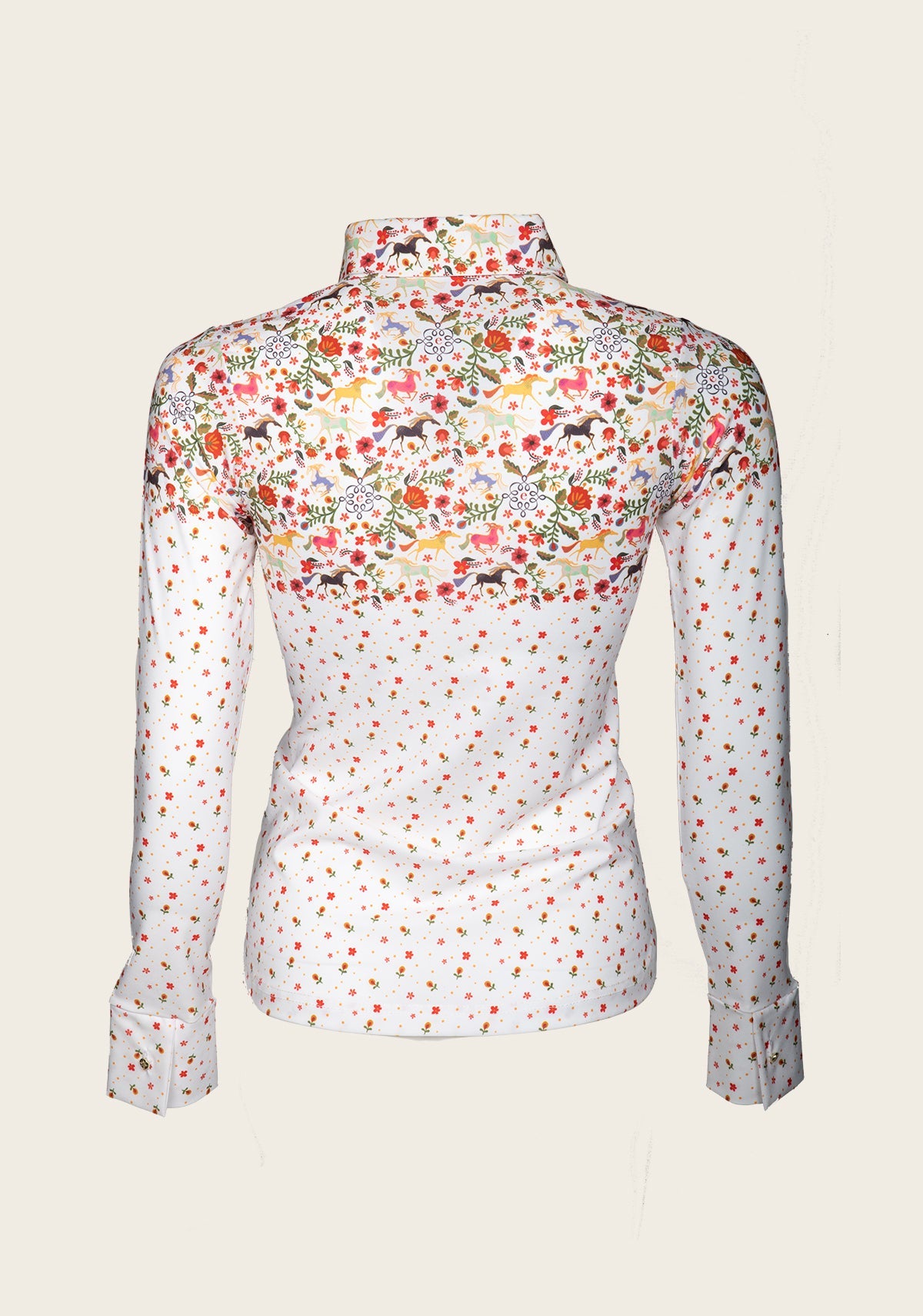 Joie White Floral Ladies’ Button Shirt