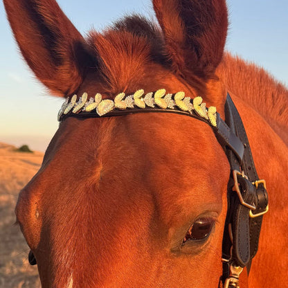 Holographic Ultra Bling Horse Browband