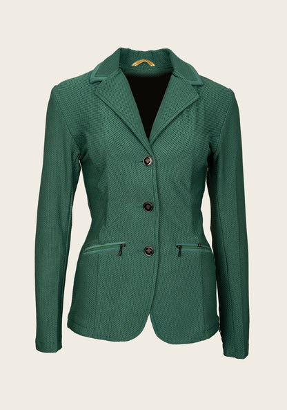 Kelly Green Mesh Show Jacket