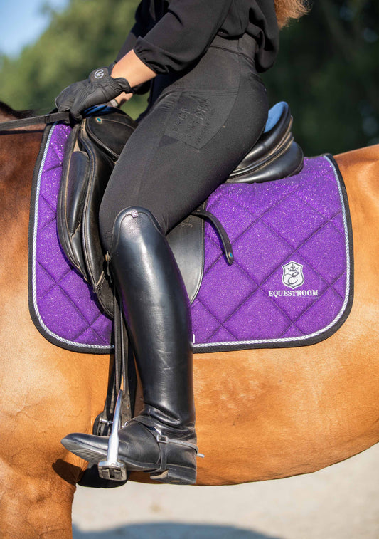 Purple Amethyst Saddle Pad
