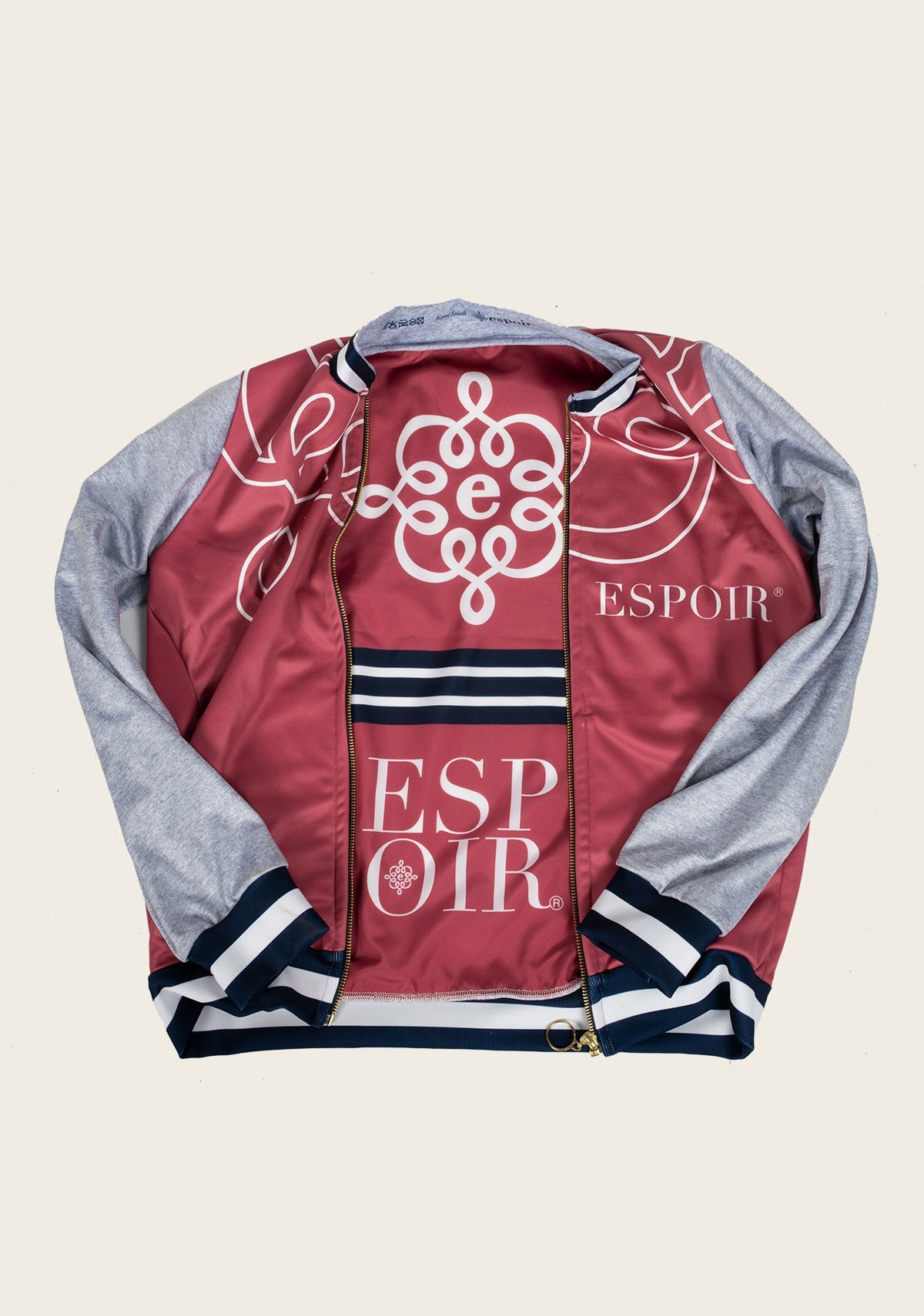 ON SALE !!!Espoir Dirty Pink SPORT Bomber Jacket