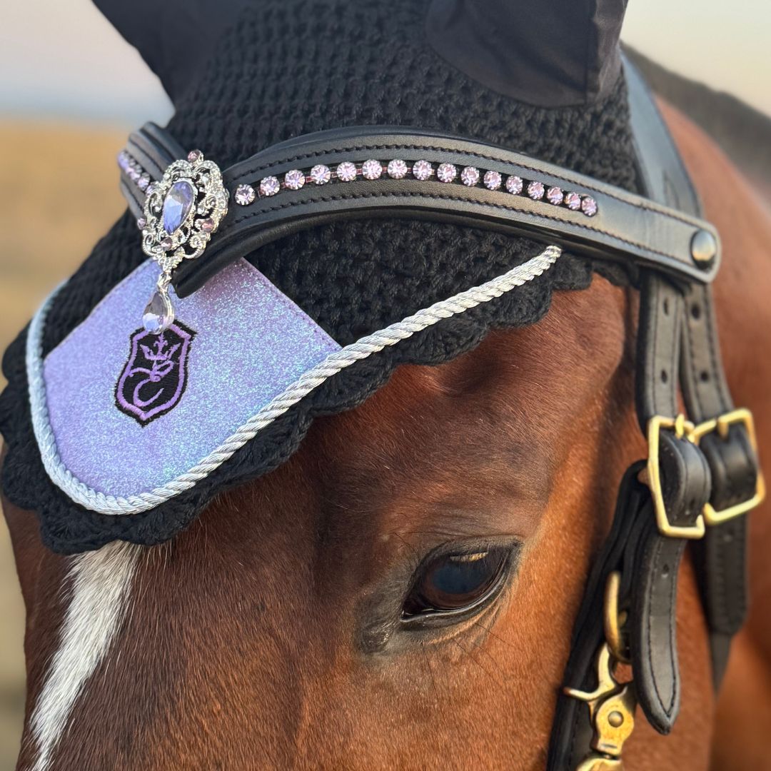 Lavender Ultra Bling Horse Browband