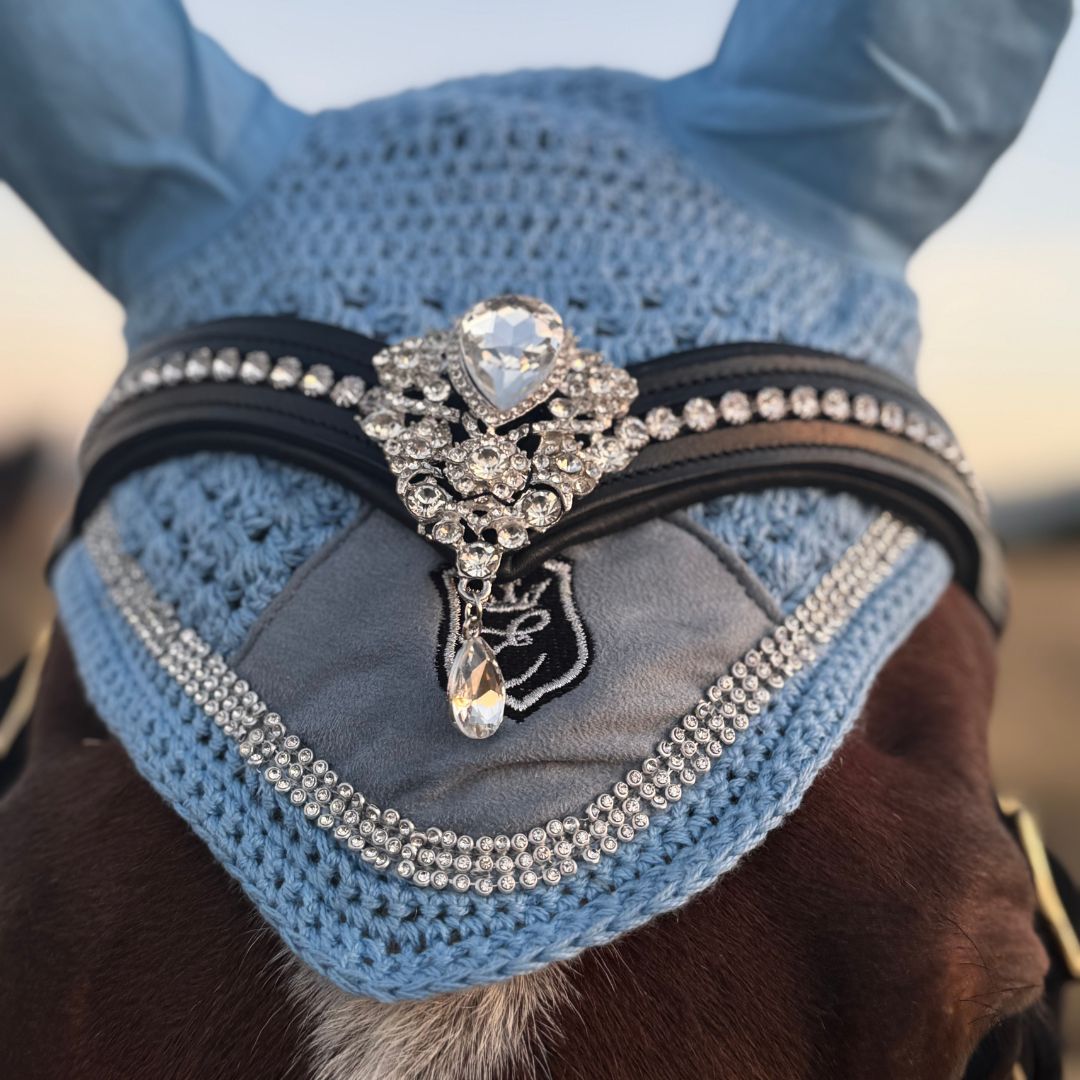Royal Silver Ultra Bling Horse Browband