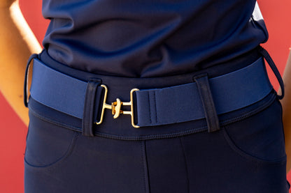 1.5” equestrian gold surcingle buckle