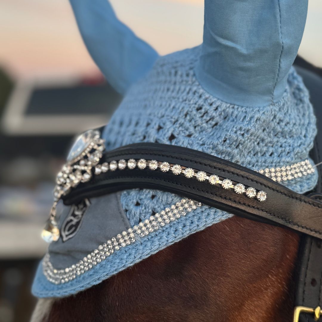 Royal Silver Ultra Bling Horse Browband