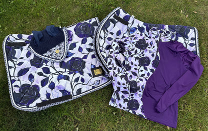 Gothic Rose Sun Shirt Quarter Zip