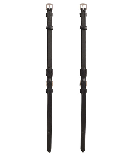 ExionPro Bridle Cheek Pieces With Buckle Fastening - Matching Stitching