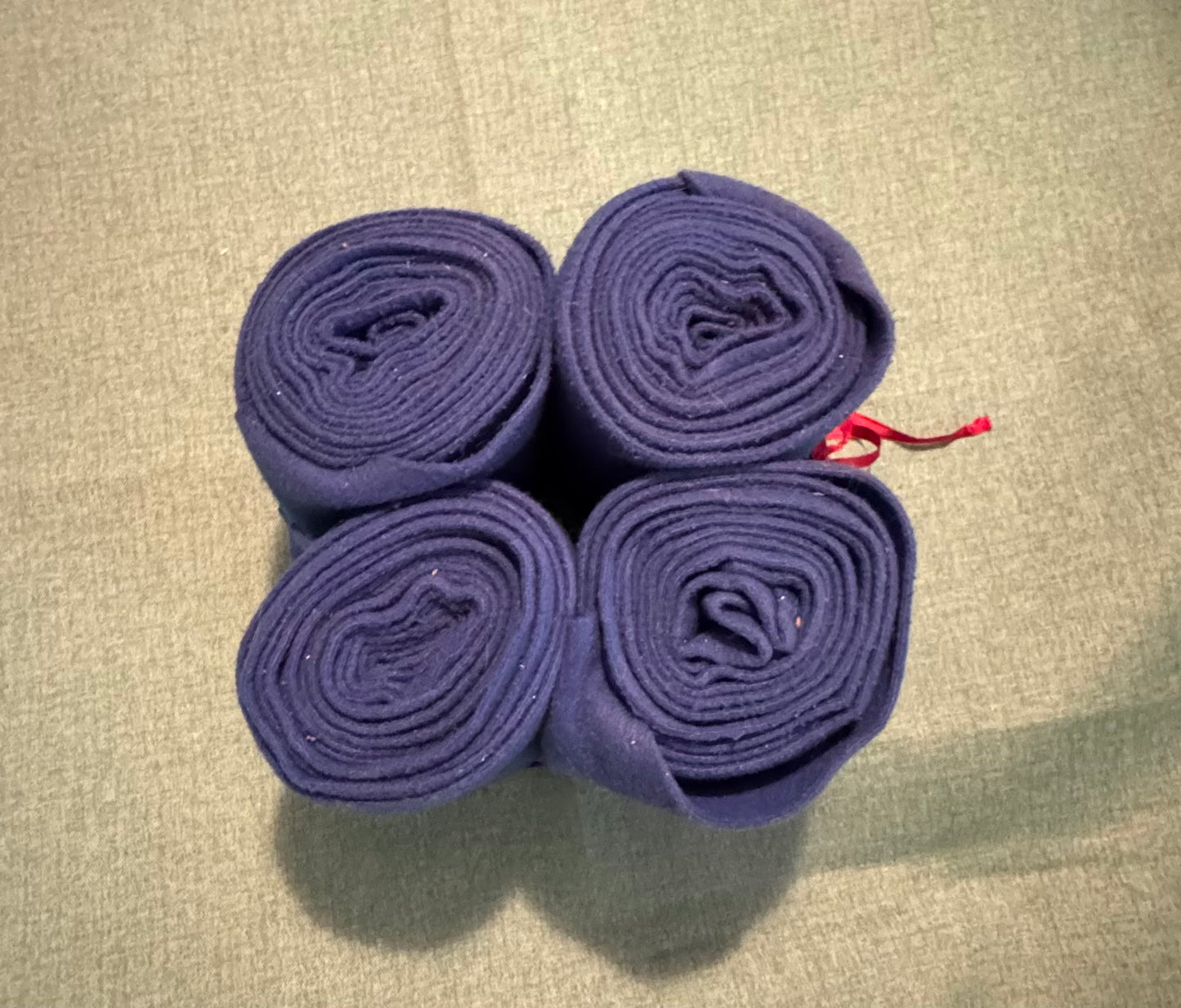 Used Royal Blue Professional Choice Polo Wraps Qty 4