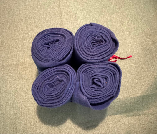 Used Royal Blue Professional Choice Polo Wraps Qty 4