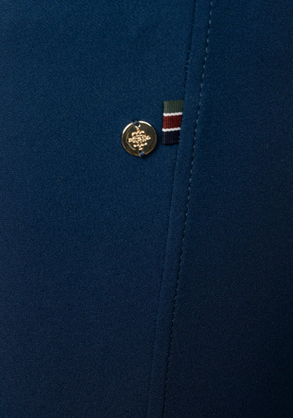 Espoir Coquet Knee Patch Peacock Blue Bamboo Breeches