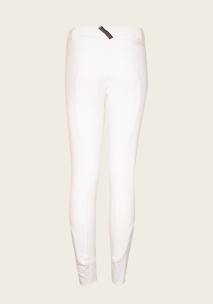 Higher Waist Espoir Coquet White Show Bamboo Breeches