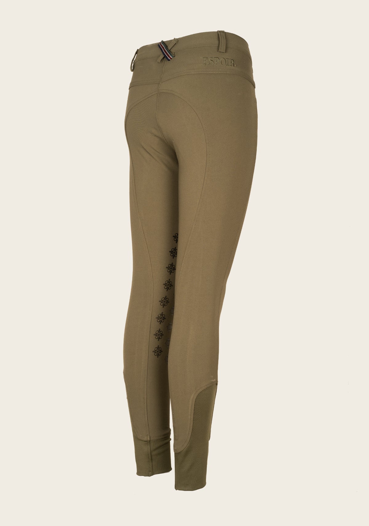 Espoir Coquet Dusky Green kneepatch Bamboo Breeches