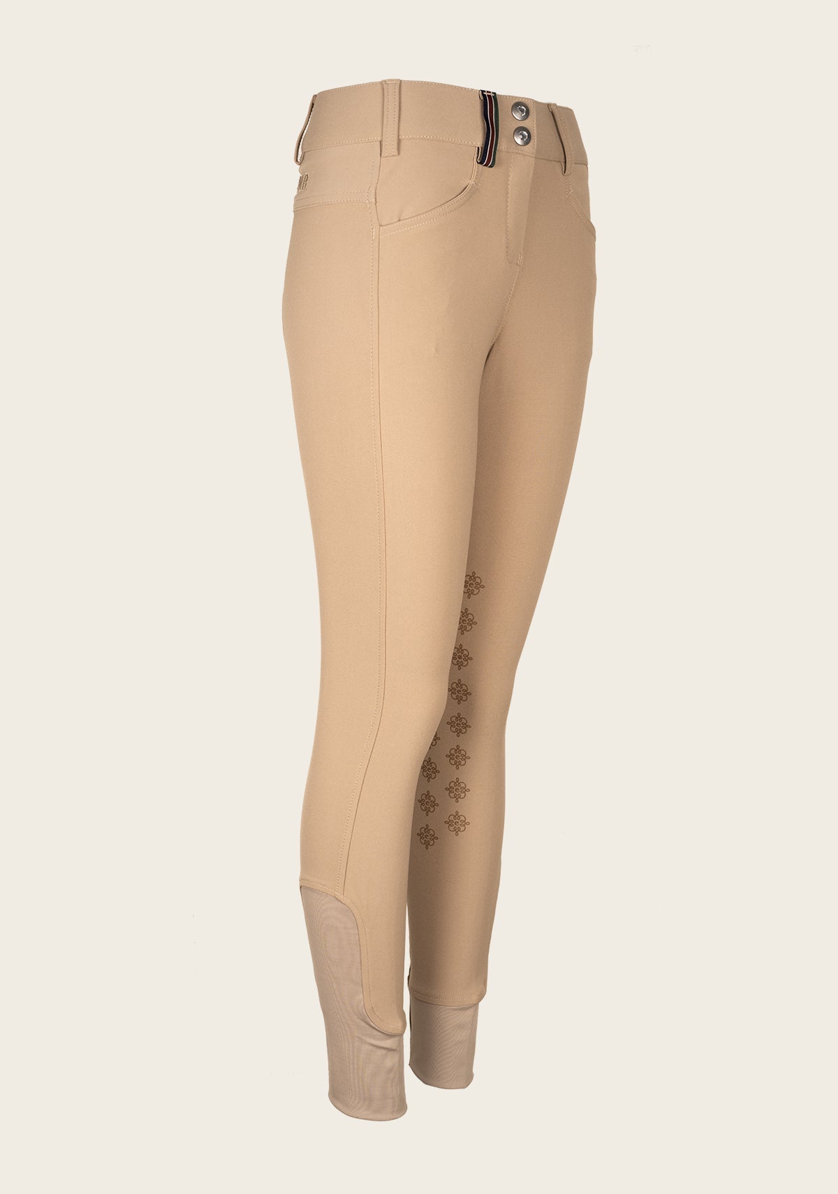 Coquet High Waist Hunter Bamboo Tan Breeches