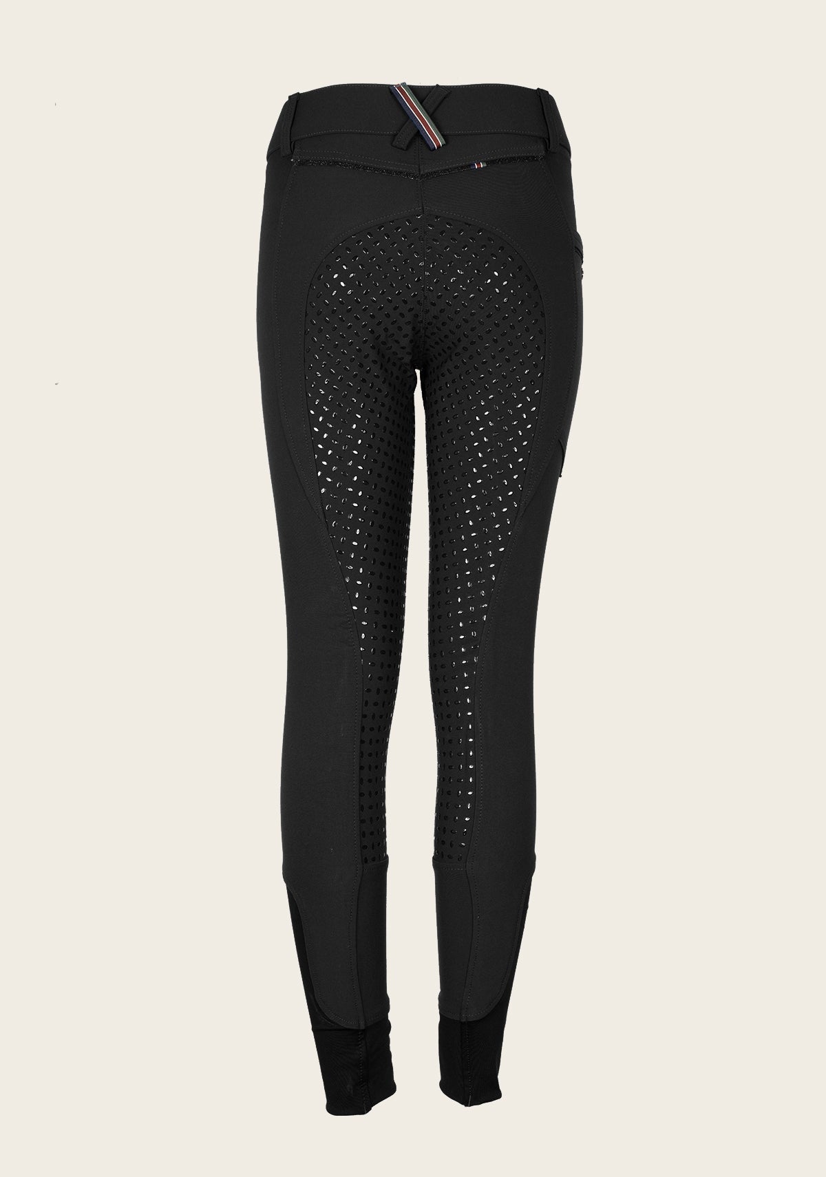 Inspire Full Seat High Waist Black Coolmax Breeches