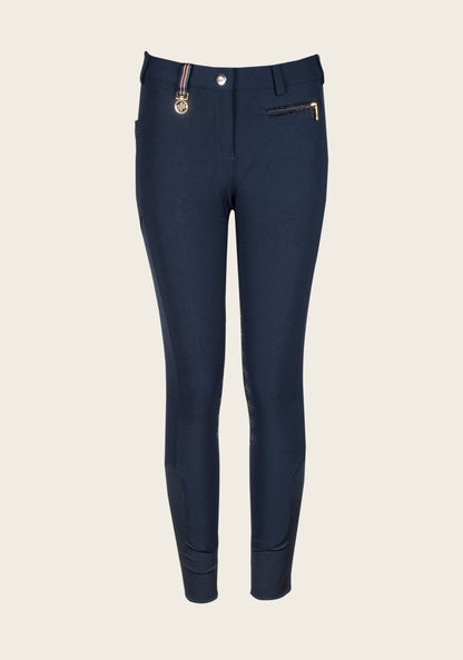 Espoir Inspire Navy Knee Patch Bamboo Breeches