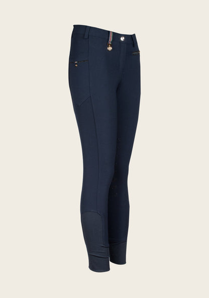 Espoir Inspire Navy Knee Patch Bamboo Breeches