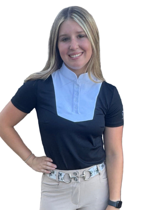 Cm Tan Knee Equestrian Button Breeches with CM logo