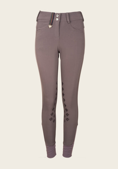 Inspire High Waist Coolmax Poppyseed Full Seat Breeches