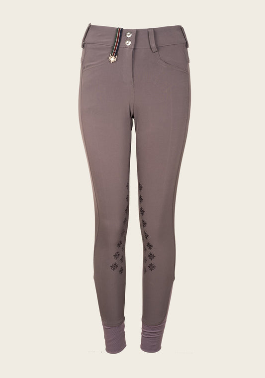 Inspire High Waist Coolmax Poppyseed Full Seat Breeches