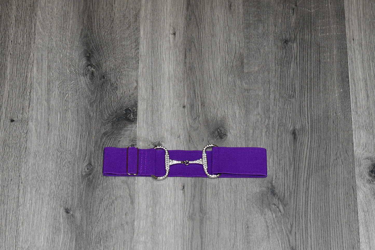 Light Grey Equestrian two tone long sleeve show shirt with logo on sleeve