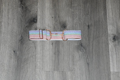 Light Grey Equestrian two tone long sleeve show shirt with logo on sleeve