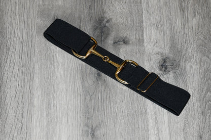 Light Grey Equestrian two tone long sleeve show shirt with logo on sleeve